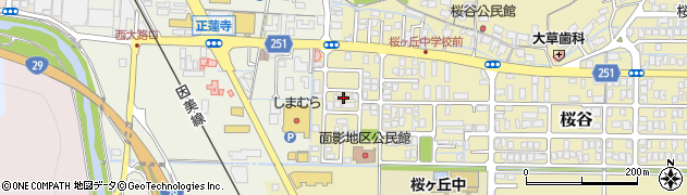 鳥取県鳥取市桜谷688周辺の地図
