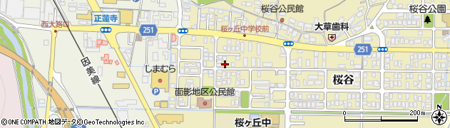 鳥取県鳥取市桜谷588周辺の地図