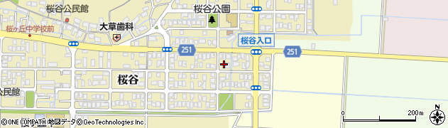 鳥取県鳥取市桜谷432周辺の地図