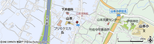 飯田警察署山本警察官駐在所周辺の地図