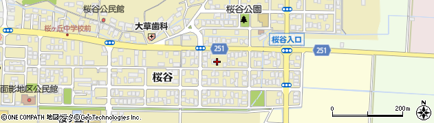 鳥取県鳥取市桜谷424周辺の地図