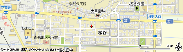 鳥取県鳥取市桜谷176周辺の地図