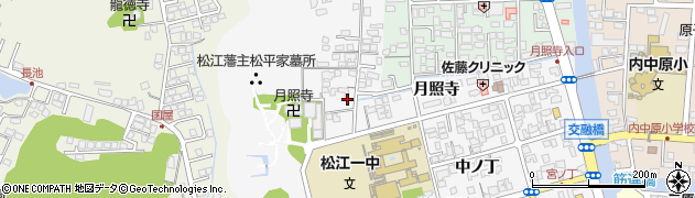 島根県松江市外中原町鷹匠町173周辺の地図