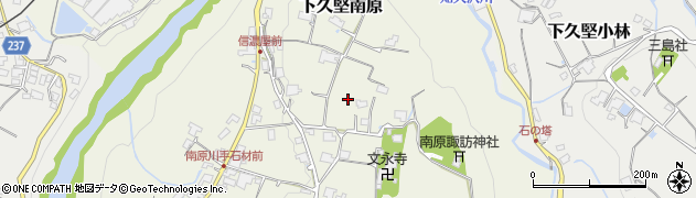 長野県飯田市下久堅南原1195周辺の地図