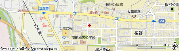 鳥取県鳥取市桜谷590周辺の地図