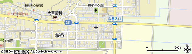 鳥取県鳥取市桜谷416周辺の地図