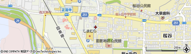 鳥取県鳥取市桜谷667周辺の地図