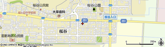鳥取県鳥取市桜谷407周辺の地図