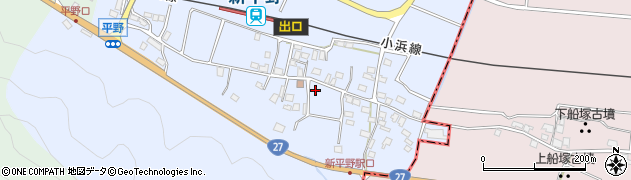 福井県小浜市平野周辺の地図