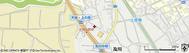 神奈川県厚木市及川1160周辺の地図