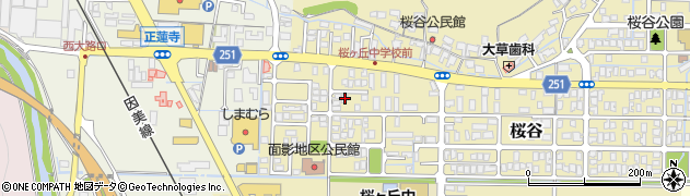 鳥取県鳥取市桜谷581周辺の地図