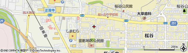 鳥取県鳥取市桜谷647周辺の地図