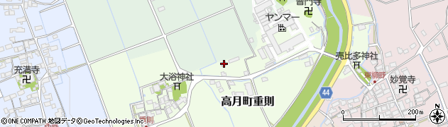 滋賀県長浜市高月町重則334周辺の地図