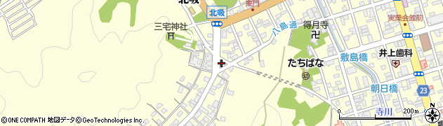 舞鶴北吸郵便局 ＡＴＭ周辺の地図