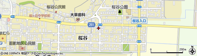 鳥取県鳥取市桜谷398周辺の地図