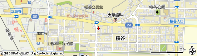 鳥取県鳥取市桜谷175周辺の地図