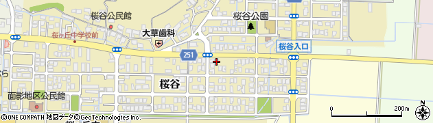 鳥取県鳥取市桜谷406周辺の地図