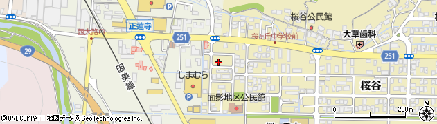 鳥取県鳥取市桜谷683周辺の地図