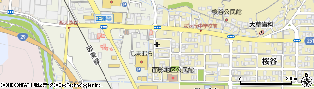 鳥取県鳥取市桜谷685周辺の地図