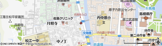 島根県松江市外中原町中ノ丁102周辺の地図