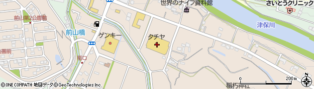 タチヤ関稲口店周辺の地図