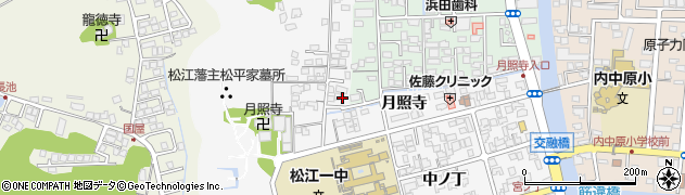 島根県松江市外中原町鷹匠町130周辺の地図