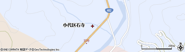 兵庫県美方郡香美町小代区石寺95周辺の地図