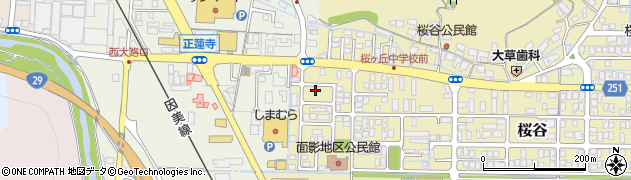鳥取県鳥取市桜谷676周辺の地図