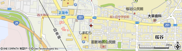 鳥取県鳥取市桜谷665周辺の地図