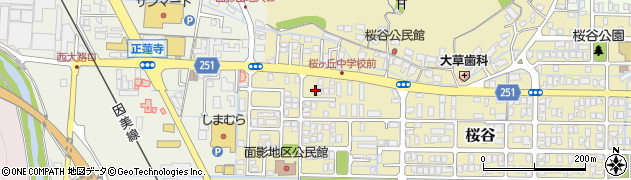 鳥取県鳥取市桜谷575周辺の地図