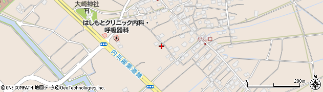 鳥取県米子市大崎周辺の地図