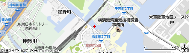 入江川周辺の地図