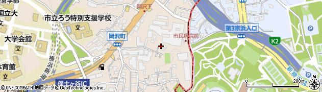 神奈川県横浜市保土ケ谷区岡沢町52周辺の地図