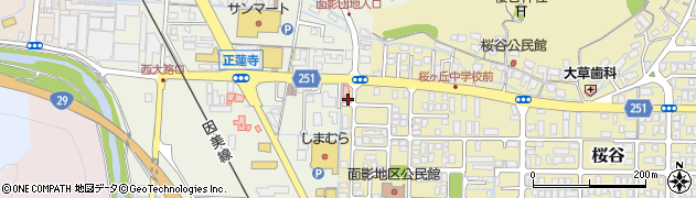 鳥取県鳥取市桜谷663周辺の地図
