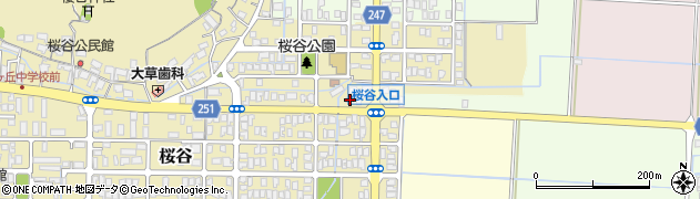 鳥取県鳥取市桜谷191周辺の地図