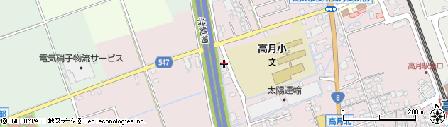 滋賀県長浜市高月町高月730周辺の地図