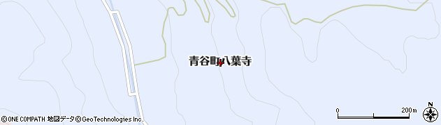 鳥取県鳥取市青谷町八葉寺周辺の地図