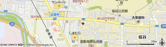 鳥取県鳥取市桜谷660周辺の地図