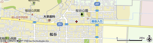 鳥取県鳥取市桜谷375周辺の地図