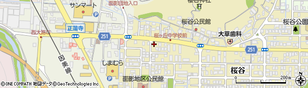 鳥取県鳥取市桜谷567周辺の地図