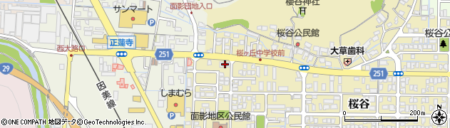 鳥取県鳥取市桜谷640周辺の地図