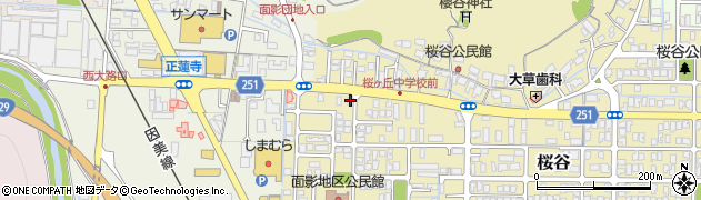 鳥取県鳥取市桜谷641周辺の地図