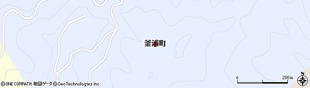島根県出雲市釜浦町周辺の地図