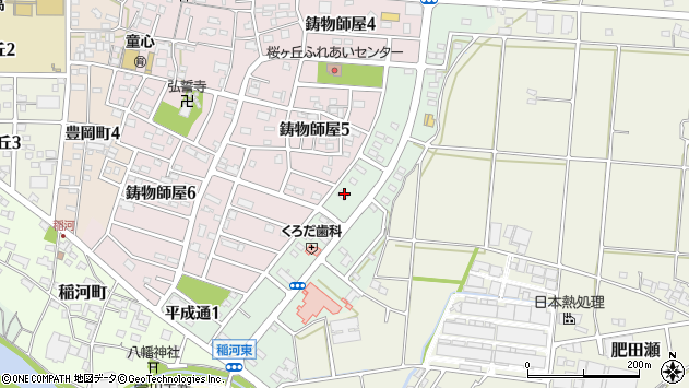〒501-3919 岐阜県関市平成通の地図