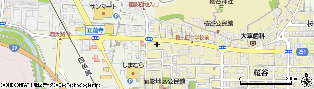 鳥取県鳥取市桜谷636周辺の地図