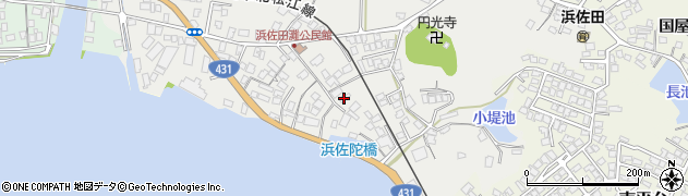 島根県松江市浜佐田町1070周辺の地図