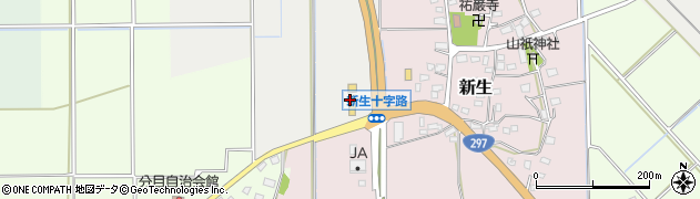 新生房の駅周辺の地図