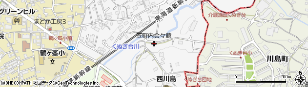 神奈川県横浜市旭区西川島町123周辺の地図
