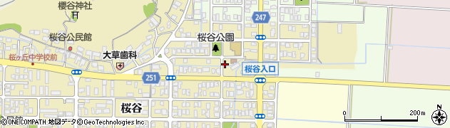 鳥取県鳥取市桜谷384周辺の地図