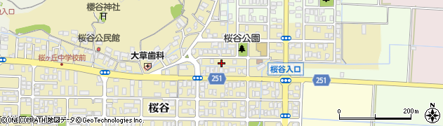 鳥取県鳥取市桜谷354周辺の地図